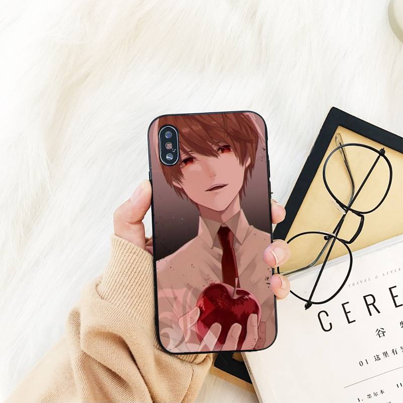 Yinuoda Anime DN Death Note DIY Painted Bling Phone Case For iPhone 11 8 7 6 6S Plus X XS MAX 5 5S SE 2020 XR 11 pro Cover Yinuoda Anime DN Death Note DIY Painted Bling Phone Case For iPhone 11 8 7 6 6S Plus X XS MAX 5 5S SE 2020 XR 11 pro Cover