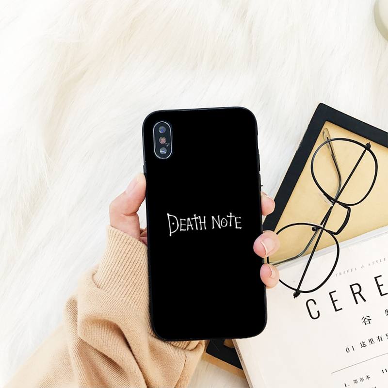Yinuoda Anime DN Death Note DIY Painted Bling Phone Case For iPhone 11 8 7 6 6S Plus X XS MAX 5 5S SE 2020 XR 11 pro Cover Yinuoda Anime DN Death Note DIY Painted Bling Phone Case For iPhone 11 8 7 6 6S Plus X XS MAX 5 5S SE 2020 XR 11 pro Cover