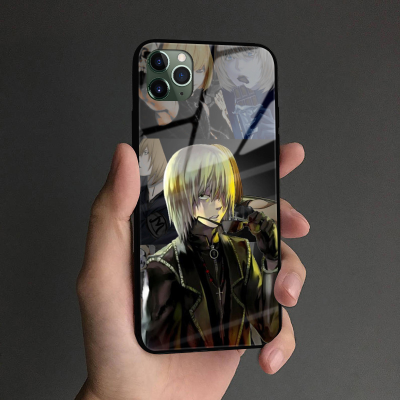 Mello Death note anime Tempered Glass Soft Silicone Phone Case Cover Shell For iPhone SE 6s 7 8 Plus X XR XS 11 Pro Max