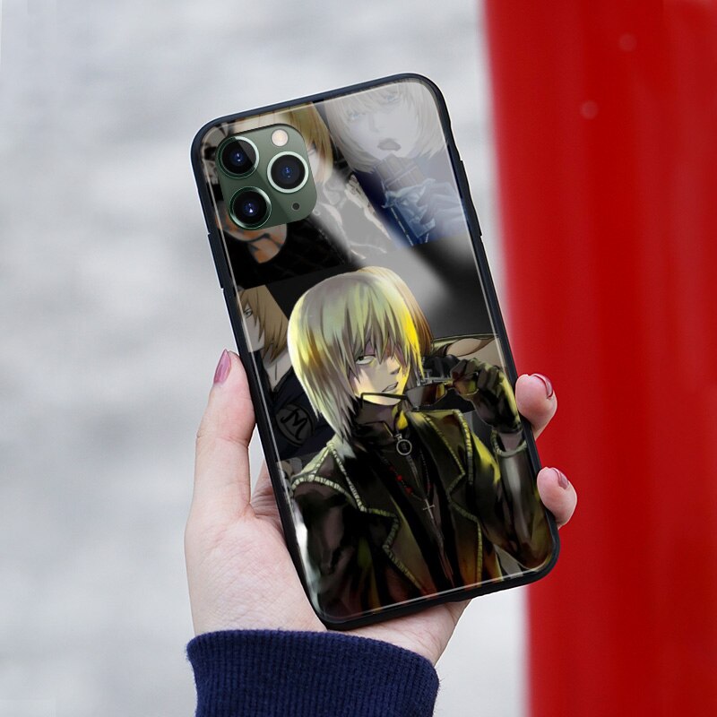 Mello Death note anime Tempered Glass Soft Silicone Phone Case Cover Shell For iPhone SE 6s 7 8 Plus X XR XS 11 Pro Max