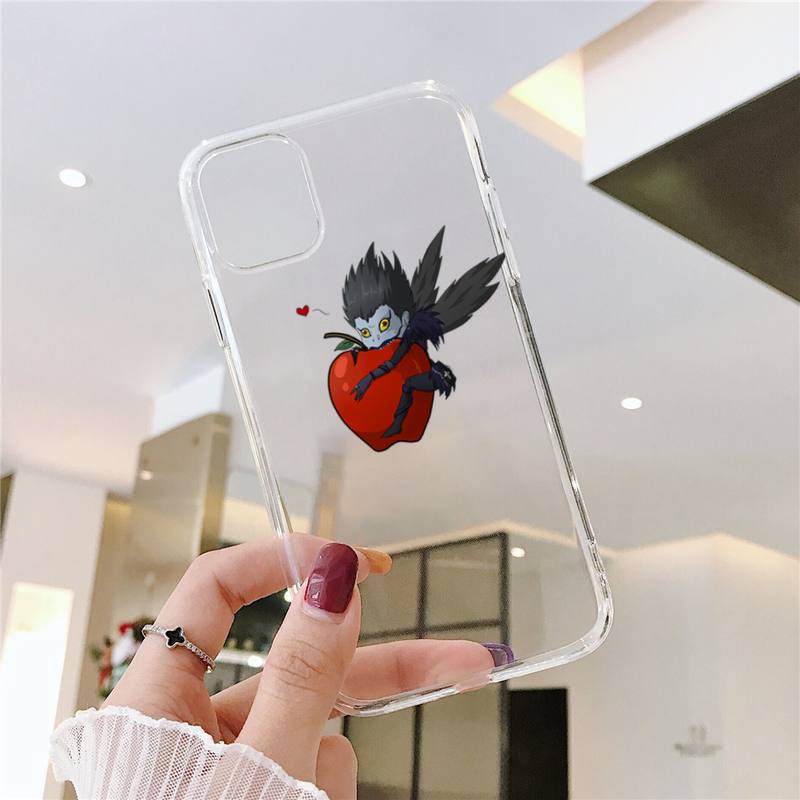 Anime DN Death Note Ryuk kira Phone Case Transparent soft For iphone 5 5s 5c se 6 6s 7 8 11 12 plus mini x xs xr pro max Anime DN Death Note Ryuk kira Phone Case Transparent soft For iphone 5 5s 5c se 6 6s 7 8 11 12 plus mini x xs xr pro max