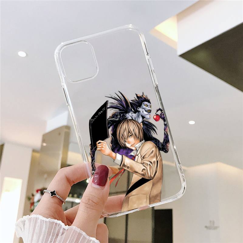 Anime DN Death Note Ryuk kira Phone Case Transparent soft For iphone 5 5s 5c se 6 6s 7 8 11 12 plus mini x xs xr pro max Anime DN Death Note Ryuk kira Phone Case Transparent soft For iphone 5 5s 5c se 6 6s 7 8 11 12 plus mini x xs xr pro max