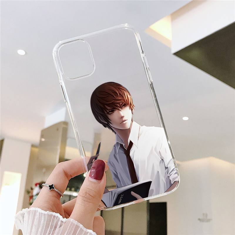 Anime DN Death Note Ryuk kira Phone Case Transparent soft For iphone 5 5s 5c se 6 6s 7 8 11 12 plus mini x xs xr pro max Anime DN Death Note Ryuk kira Phone Case Transparent soft For iphone 5 5s 5c se 6 6s 7 8 11 12 plus mini x xs xr pro max