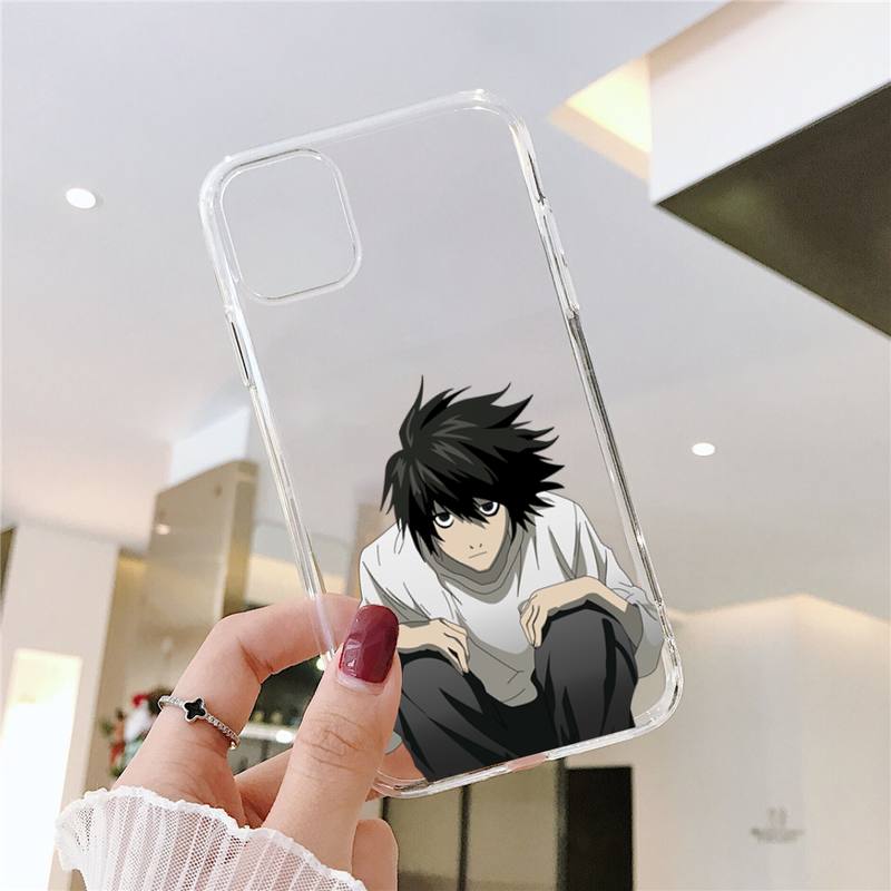 Anime DN Death Note Ryuk kira Phone Case Transparent soft For iphone 5 5s 5c se 6 6s 7 8 11 12 plus mini x xs xr pro max Anime DN Death Note Ryuk kira Phone Case Transparent soft For iphone 5 5s 5c se 6 6s 7 8 11 12 plus mini x xs xr pro max