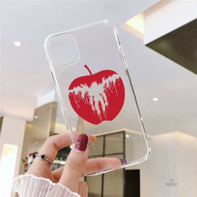 Anime DN Death Note Ryuk kira Phone Case Transparent soft For iphone 5 5s 5c se 6 6s 7 8 11 12 plus mini x xs xr pro max Anime DN Death Note Ryuk kira Phone Case Transparent soft For iphone 5 5s 5c se 6 6s 7 8 11 12 plus mini x xs xr pro max