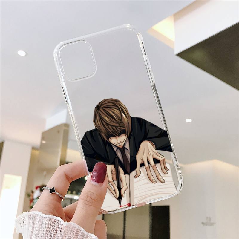 Anime DN Death Note Ryuk kira Phone Case Transparent soft For iphone 5 5s 5c se 6 6s 7 8 11 12 plus mini x xs xr pro max Anime DN Death Note Ryuk kira Phone Case Transparent soft For iphone 5 5s 5c se 6 6s 7 8 11 12 plus mini x xs xr pro max