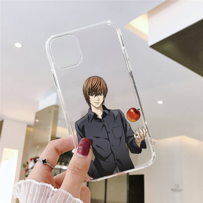 Anime DN Death Note Ryuk kira Phone Case Transparent soft For iphone 5 5s 5c se 6 6s 7 8 11 12 plus mini x xs xr pro max Anime DN Death Note Ryuk kira Phone Case Transparent soft For iphone 5 5s 5c se 6 6s 7 8 11 12 plus mini x xs xr pro max