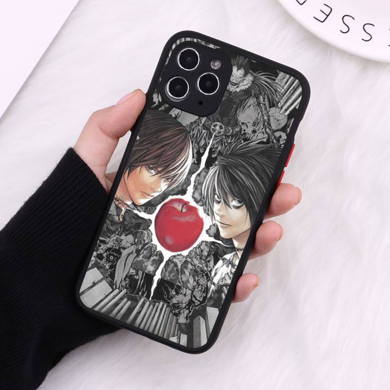 Manga Anime DN Death Note Ryuk Phone Case Matte Transparent For iPhone 12 Mini 11 Pro XR XS Max 7 8 Plus Manga Anime DN Death Note Ryuk Phone Case Matte Transparent For iPhone 12 Mini 11 Pro XR XS Max 7 8 Plus