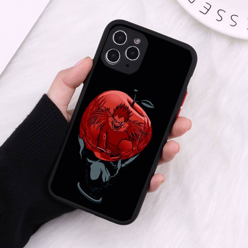 Manga Anime DN Death Note Ryuk Phone Case Matte Transparent For iPhone 12 Mini 11 Pro XR XS Max 7 8 Plus Manga Anime DN Death Note Ryuk Phone Case Matte Transparent For iPhone 12 Mini 11 Pro XR XS Max 7 8 Plus
