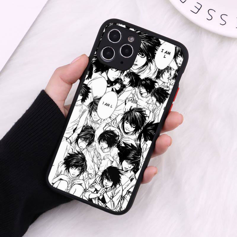 Manga Anime DN Death Note Ryuk Phone Case Matte Transparent For iPhone 12 Mini 11 Pro XR XS Max 7 8 Plus Manga Anime DN Death Note Ryuk Phone Case Matte Transparent For iPhone 12 Mini 11 Pro XR XS Max 7 8 Plus