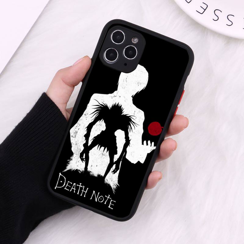 Manga Anime DN Death Note Ryuk Phone Case Matte Transparent For iPhone 12 Mini 11 Pro XR XS Max 7 8 Plus Manga Anime DN Death Note Ryuk Phone Case Matte Transparent For iPhone 12 Mini 11 Pro XR XS Max 7 8 Plus