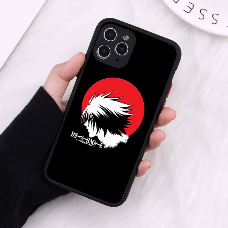 Manga Anime DN Death Note Ryuk Phone Case Matte Transparent For iPhone 12 Mini 11 Pro XR XS Max 7 8 Plus Manga Anime DN Death Note Ryuk Phone Case Matte Transparent For iPhone 12 Mini 11 Pro XR XS Max 7 8 Plus