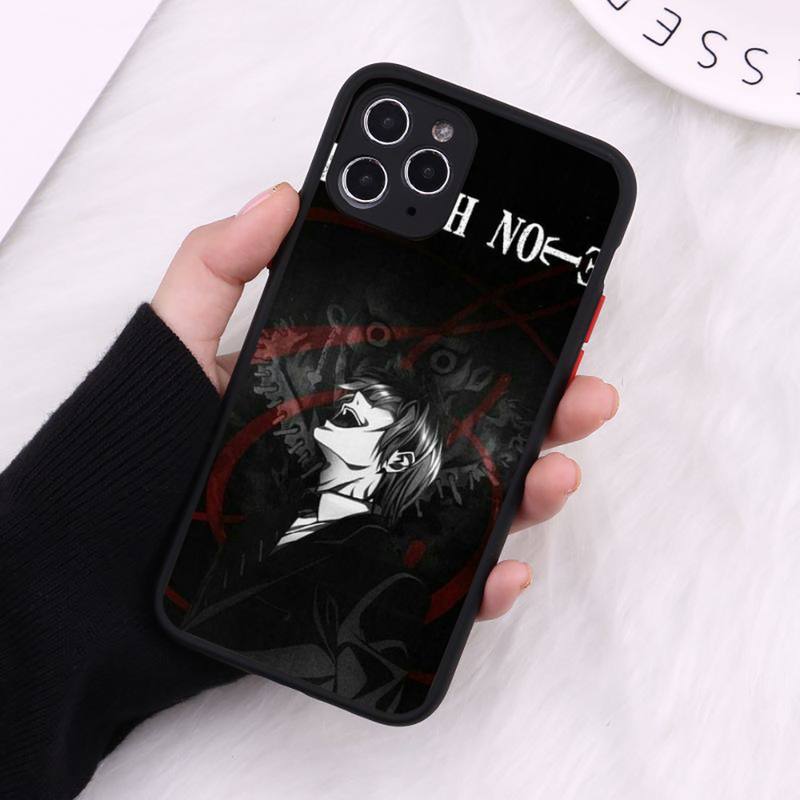 Manga Anime DN Death Note Ryuk Phone Case Matte Transparent For iPhone 12 Mini 11 Pro XR XS Max 7 8 Plus Manga Anime DN Death Note Ryuk Phone Case Matte Transparent For iPhone 12 Mini 11 Pro XR XS Max 7 8 Plus
