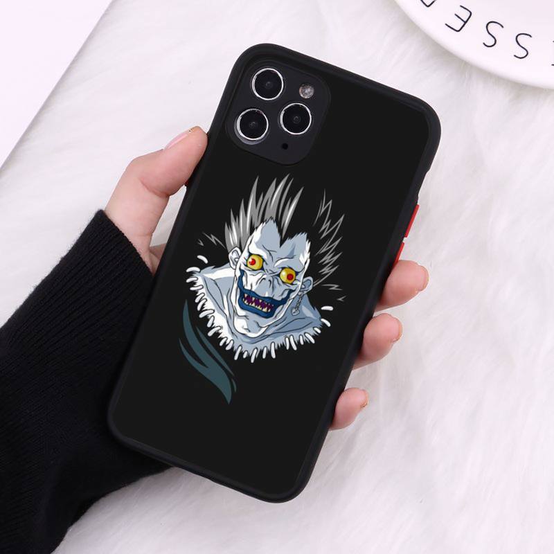 Manga Anime DN Death Note Ryuk Phone Case Matte Transparent For iPhone 12 Mini 11 Pro XR XS Max 7 8 Plus Manga Anime DN Death Note Ryuk Phone Case Matte Transparent For iPhone 12 Mini 11 Pro XR XS Max 7 8 Plus
