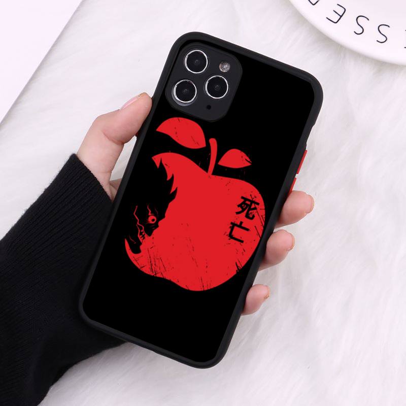 Manga Anime DN Death Note Ryuk Phone Case Matte Transparent For iPhone 12 Mini 11 Pro XR XS Max 7 8 Plus Manga Anime DN Death Note Ryuk Phone Case Matte Transparent For iPhone 12 Mini 11 Pro XR XS Max 7 8 Plus