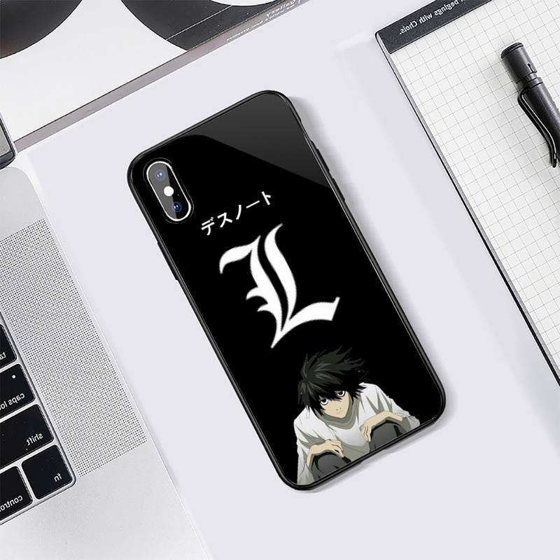 death note fundas Phone Cases Tempered glass For iphone 5C 6 6S 7 8 plus X XS XR 11 PRO MAX death note fundas Phone Cases Tempered glass For iphone 5C 6 6S 7 8 plus X XS XR 11 PRO MAX