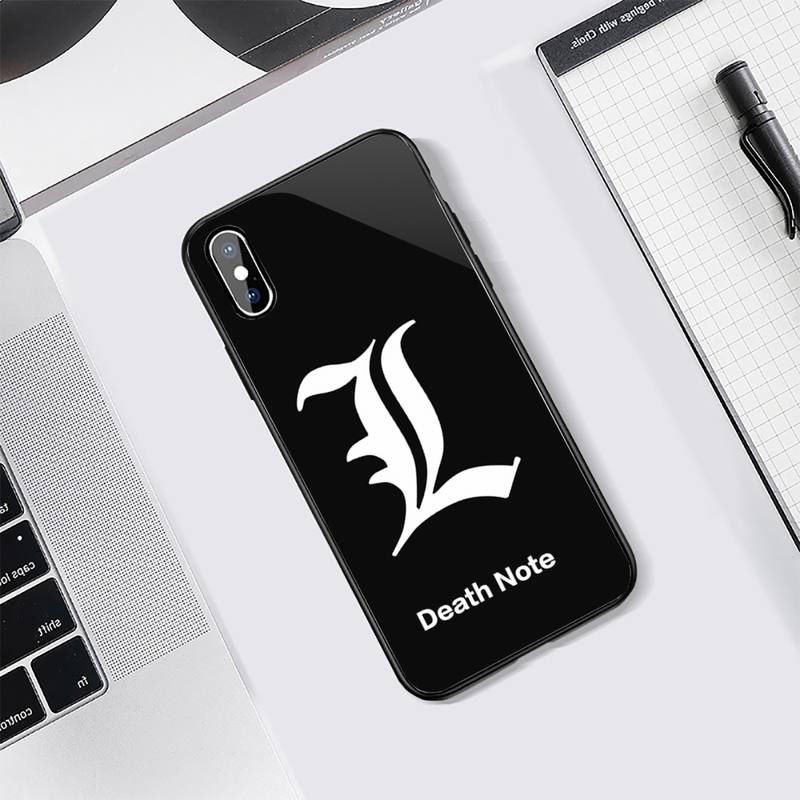 death note fundas Phone Cases Tempered glass For iphone 5C 6 6S 7 8 plus X XS XR 11 PRO MAX death note fundas Phone Cases Tempered glass For iphone 5C 6 6S 7 8 plus X XS XR 11 PRO MAX