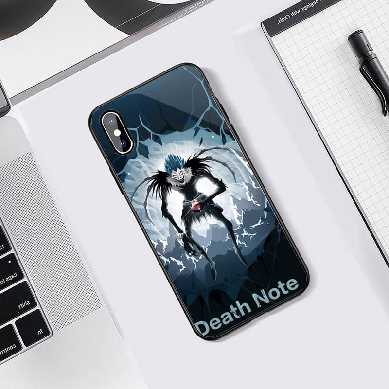 death note fundas Phone Cases Tempered glass For iphone 5C 6 6S 7 8 plus X XS XR 11 PRO MAX death note fundas Phone Cases Tempered glass For iphone 5C 6 6S 7 8 plus X XS XR 11 PRO MAX