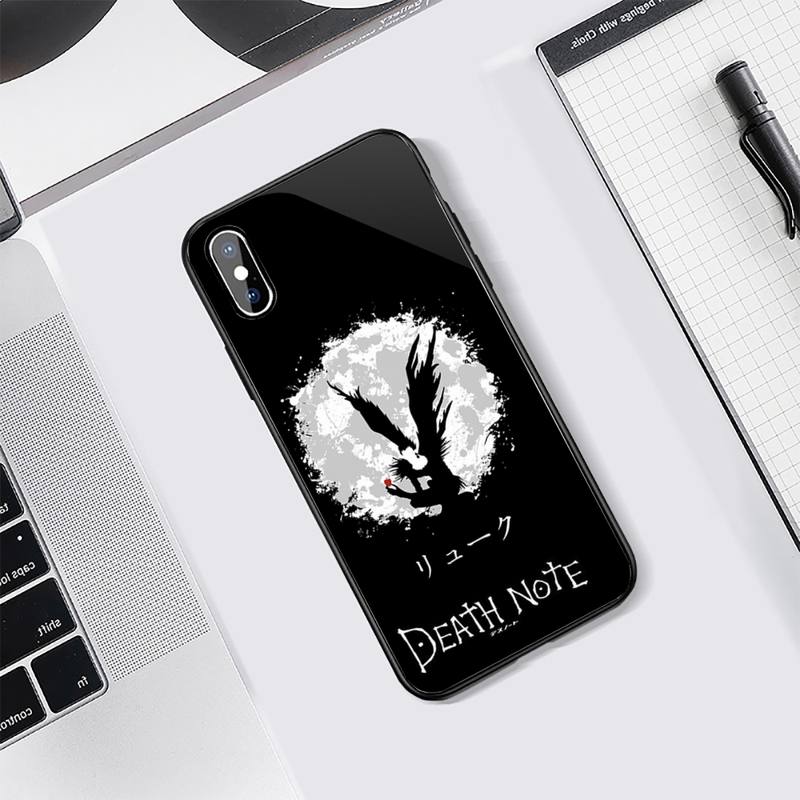 death note fundas Phone Cases Tempered glass For iphone 5C 6 6S 7 8 plus X XS XR 11 PRO MAX death note fundas Phone Cases Tempered glass For iphone 5C 6 6S 7 8 plus X XS XR 11 PRO MAX