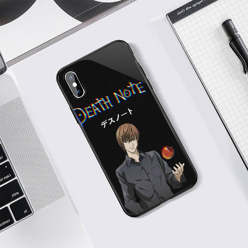 death note fundas Phone Cases Tempered glass For iphone 5C 6 6S 7 8 plus X XS XR 11 PRO MAX death note fundas Phone Cases Tempered glass For iphone 5C 6 6S 7 8 plus X XS XR 11 PRO MAX