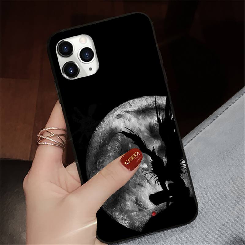 Manga Anime DN Death Note Ryuk Phone Case for iPhone 7 8 11 12 Pro X XS Max XR Samsung A S 10 20 50 Plus pro funda