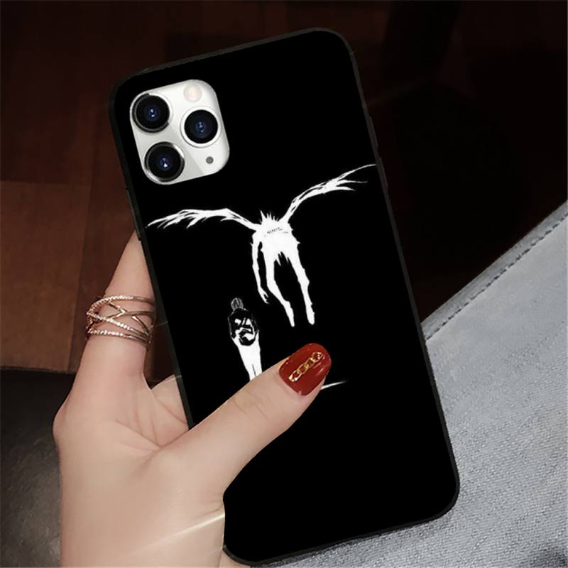 Manga Anime DN Death Note Ryuk Phone Case for iPhone 7 8 11 12 Pro X XS Max XR Samsung A S 10 20 50 Plus pro funda