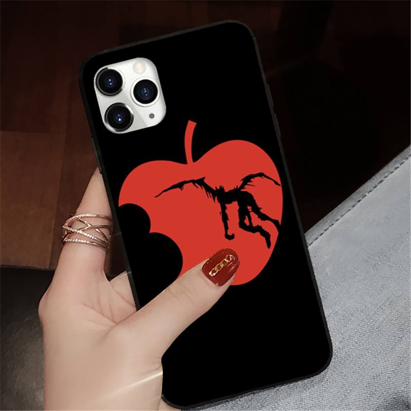 Manga Anime DN Death Note Ryuk Phone Case for iPhone 7 8 11 12 Pro X XS Max XR Samsung A S 10 20 50 Plus pro funda