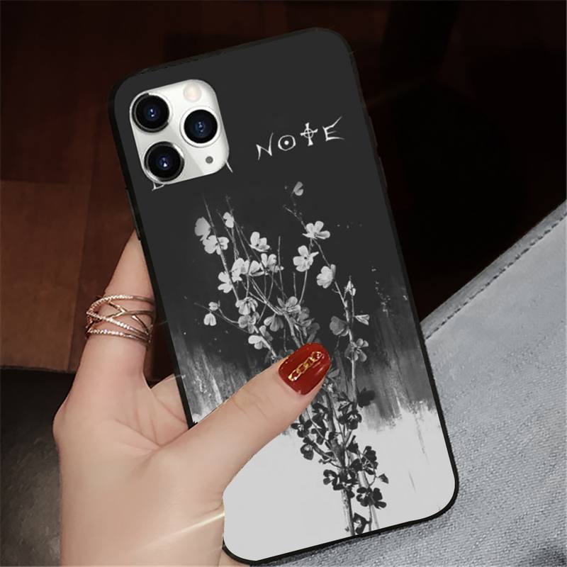 Manga Anime DN Death Note Ryuk Phone Case for iPhone 7 8 11 12 Pro X XS Max XR Samsung A S 10 20 50 Plus pro funda