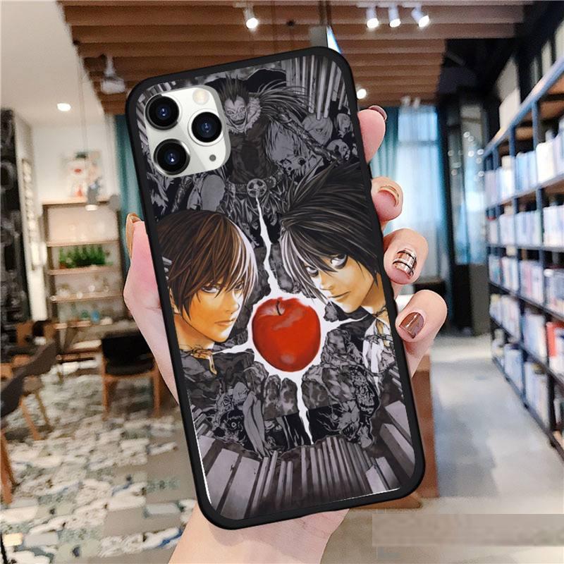 Anime DN Death Note Ryuk kira Phone Case For iphone 7 8 12 11 Samsung S 10 9 8 X XS pro Max Plus Soft silicone cover funda