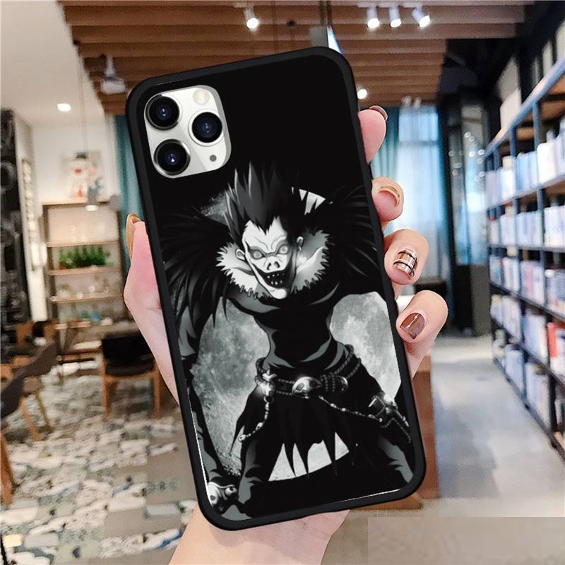 Anime DN Death Note Ryuk kira Phone Case For iphone 7 8 12 11 Samsung S 10 9 8 X XS pro Max Plus Soft silicone cover funda