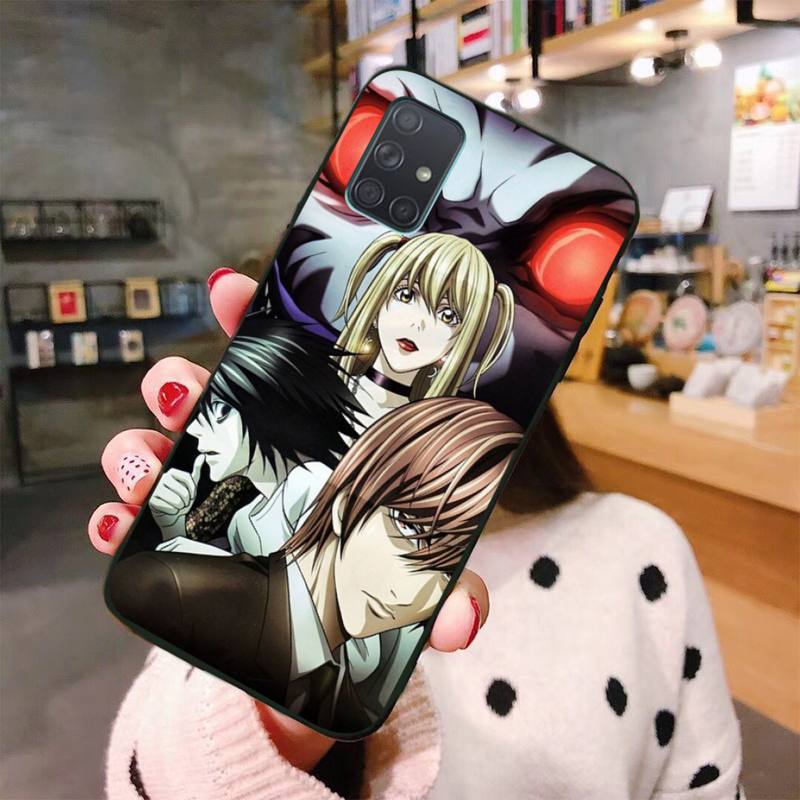Manga Anime DN Death Note Ryuk Phone Case For Samsung Galaxy A21S A01 A11 A31 A81 A10 A20E A30 A40 A50 A70 A80 A71 A51