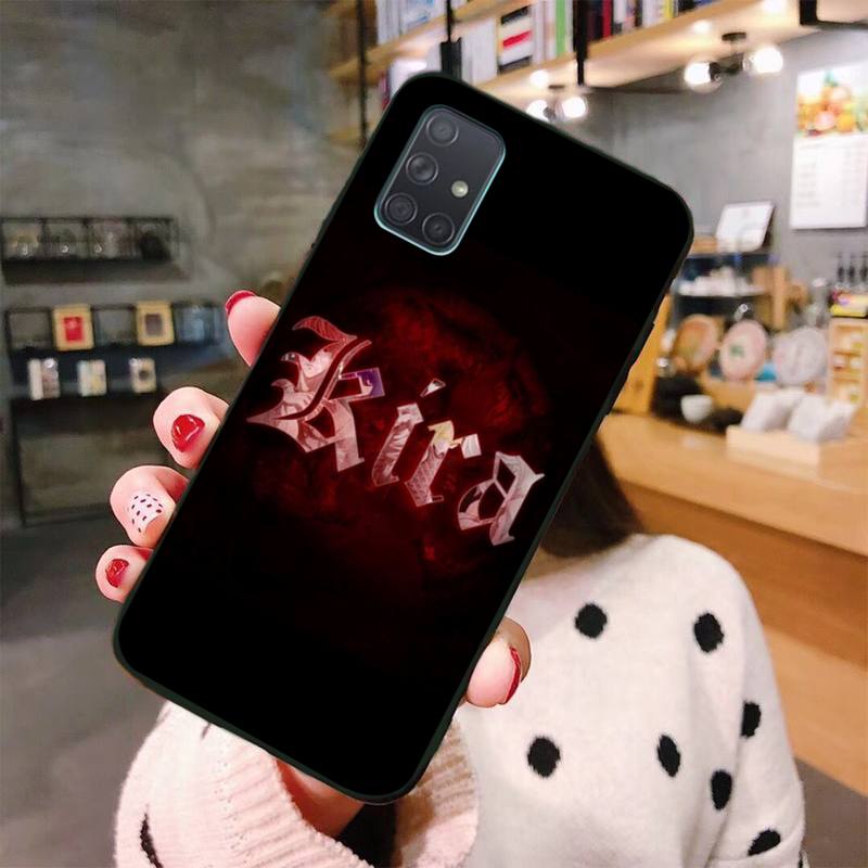 Manga Anime DN Death Note Ryuk Phone Case For Samsung Galaxy A21S A01 A11 A31 A81 A10 A20E A30 A40 A50 A70 A80 A71 A51