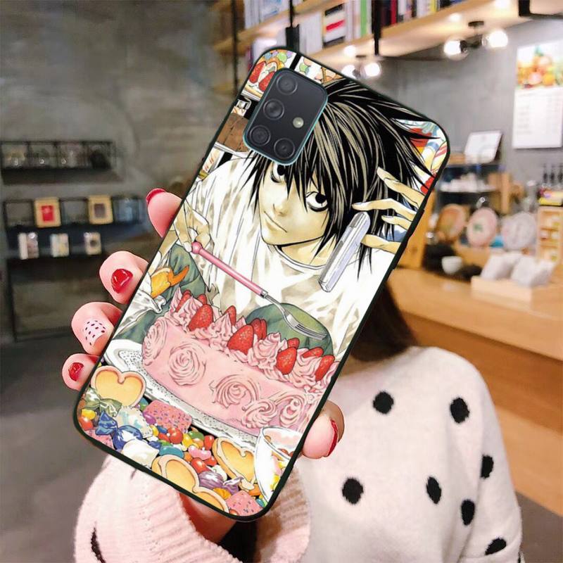 Manga Anime DN Death Note Ryuk Phone Case For Samsung Galaxy A21S A01 A11 A31 A81 A10 A20E A30 A40 A50 A70 A80 A71 A51
