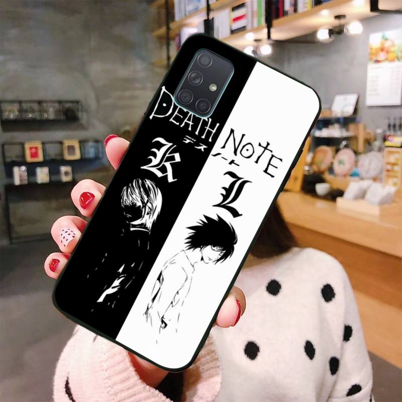 Manga Anime DN Death Note Ryuk Phone Case For Samsung Galaxy A21S A01 A11 A31 A81 A10 A20E A30 A40 A50 A70 A80 A71 A51