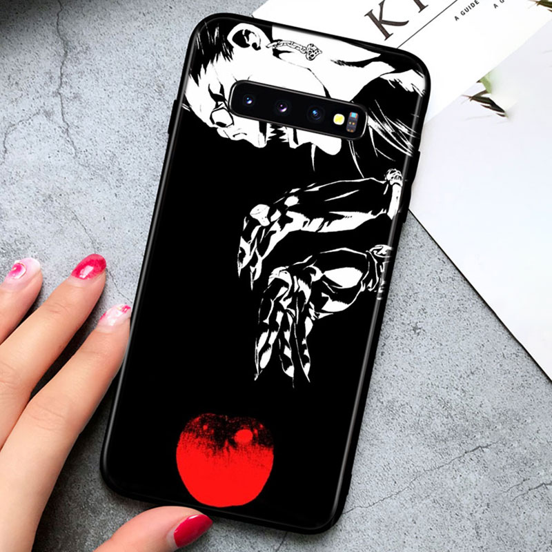 death note For Samsung S21 S20 FE S10e S10 S9 S8 S7 S6 Ultra Plus Lite Edge Silicone Black Soft Phone Case