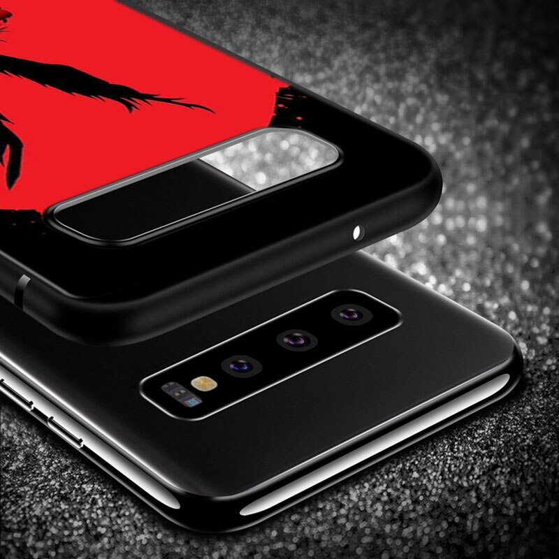 death note For Samsung S21 S20 FE S10e S10 S9 S8 S7 S6 Ultra Plus Lite Edge Silicone Black Soft Phone Case