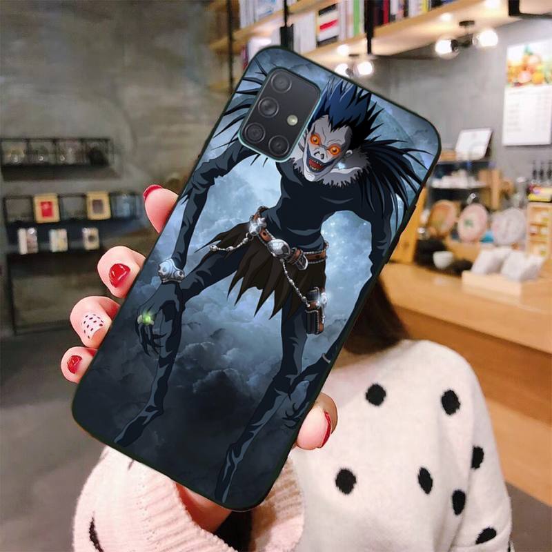 CUTEWANAN Anime DN Death Note Ryuk kira Luxury Phone Cover For Samsung Galaxy A01 A11 A31 A81 A10 A20 A30 A40 A50 A70 A80 A71 A91 A51