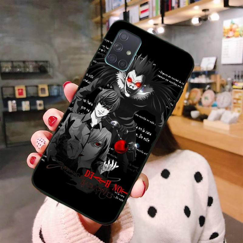 CUTEWANAN Anime DN Death Note Ryuk kira Luxury Phone Cover For Samsung Galaxy A01 A11 A31 A81 A10 A20 A30 A40 A50 A70 A80 A71 A91 A51
