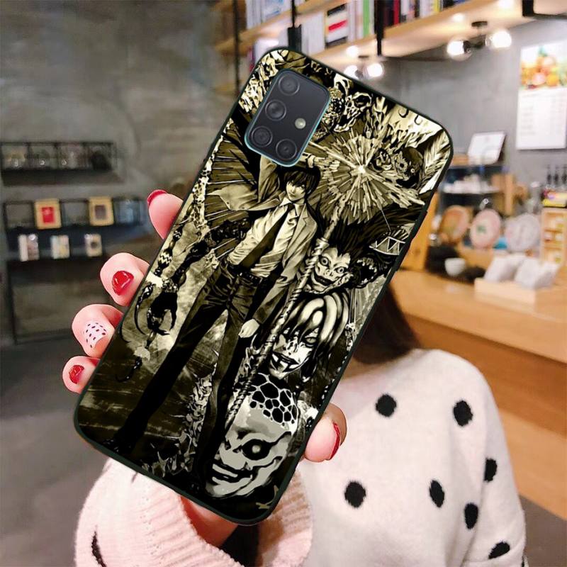 CUTEWANAN Anime DN Death Note Ryuk kira Luxury Phone Cover For Samsung Galaxy A01 A11 A31 A81 A10 A20 A30 A40 A50 A70 A80 A71 A91 A51