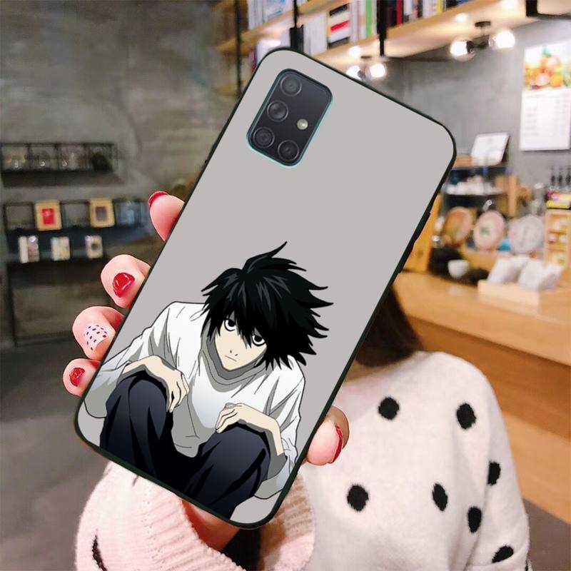 CUTEWANAN Anime DN Death Note Ryuk kira Luxury Phone Cover For Samsung Galaxy A01 A11 A31 A81 A10 A20 A30 A40 A50 A70 A80 A71 A91 A51