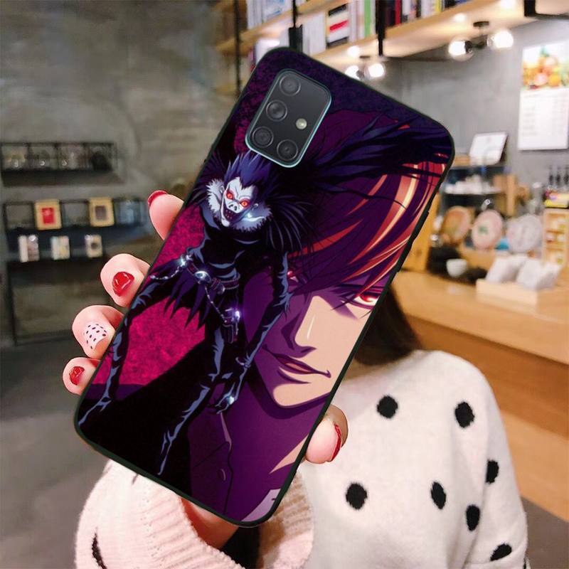 CUTEWANAN Anime DN Death Note Ryuk kira Luxury Phone Cover For Samsung Galaxy A01 A11 A31 A81 A10 A20 A30 A40 A50 A70 A80 A71 A91 A51