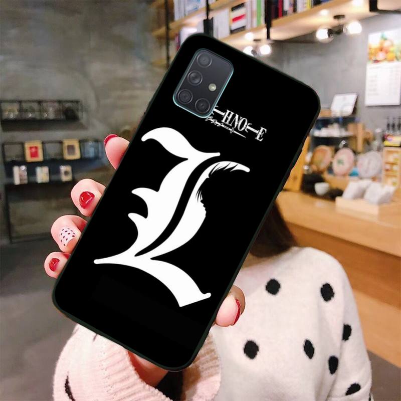 CUTEWANAN Anime DN Death Note Ryuk kira Luxury Phone Cover For Samsung Galaxy A01 A11 A31 A81 A10 A20 A30 A40 A50 A70 A80 A71 A91 A51