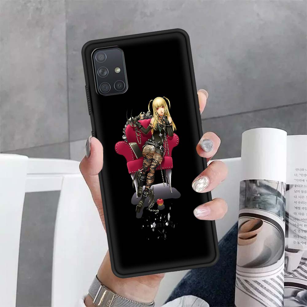 Anime DN Death Note Ryuk Soft Phone Case For Samsung Galaxy A51 A71 A50 A21s A10 A20e A30 A40 A70 A31 A41 A01 A11 A32 Cover Coque Fundas Anime DN Death Note Ryuk Soft Phone Case For Samsung Galaxy A51 A71 A50 A21s A10 A20e A30 A40 A70 A31 A41 A01 A11 A32 Cover Coque Fundas