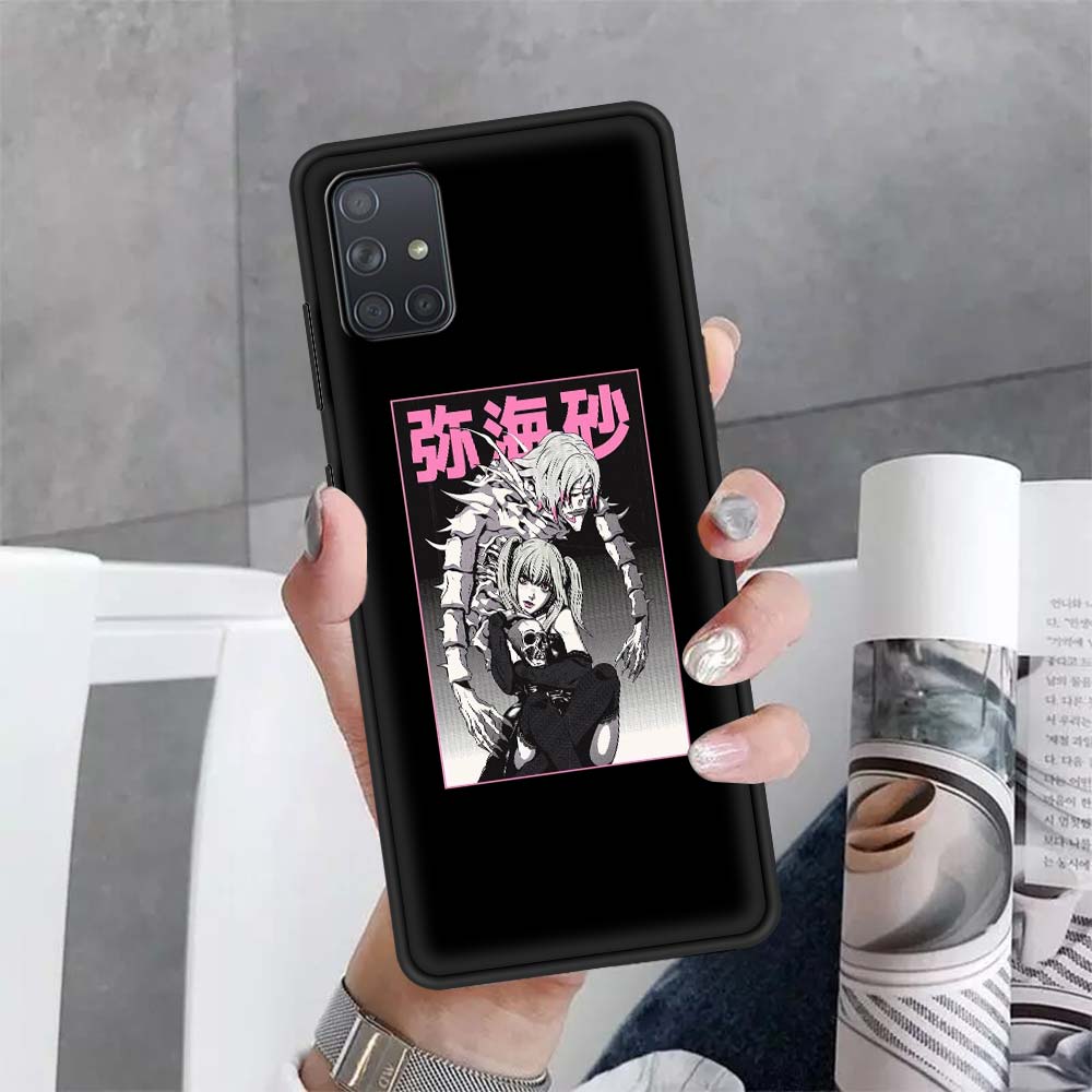 Anime DN Death Note Ryuk Soft Phone Case For Samsung Galaxy A51 A71 A50 A21s A10 A20e A30 A40 A70 A31 A41 A01 A11 A32 Cover Coque Fundas Anime DN Death Note Ryuk Soft Phone Case For Samsung Galaxy A51 A71 A50 A21s A10 A20e A30 A40 A70 A31 A41 A01 A11 A32 Cover Coque Fundas