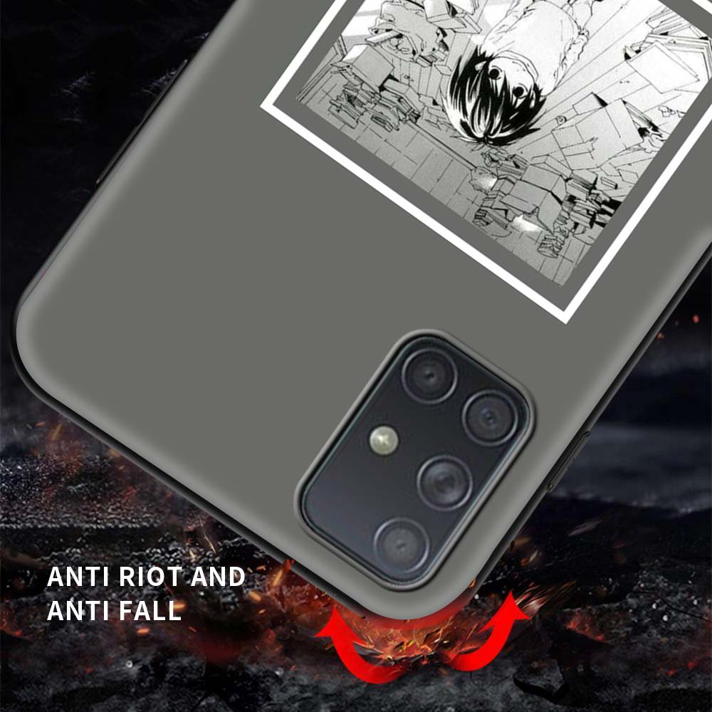 Anime DN Death Note Ryuk Soft Phone Case For Samsung Galaxy A51 A71 A50 A21s A10 A20e A30 A40 A70 A31 A41 A01 A11 A32 Cover Coque Fundas Anime DN Death Note Ryuk Soft Phone Case For Samsung Galaxy A51 A71 A50 A21s A10 A20e A30 A40 A70 A31 A41 A01 A11 A32 Cover Coque Fundas