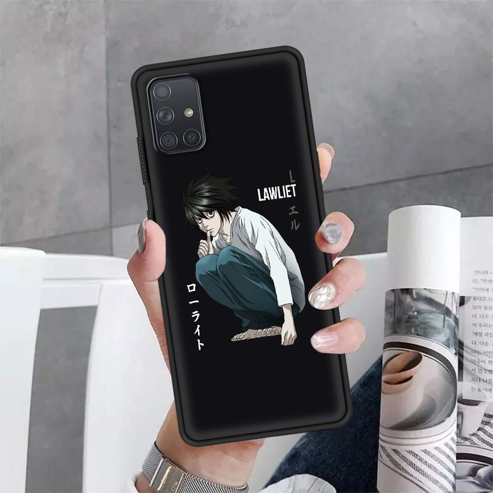 Anime DN Death Note Ryuk Soft Phone Case For Samsung Galaxy A51 A71 A50 A21s A10 A20e A30 A40 A70 A31 A41 A01 A11 A32 Cover Coque Fundas Anime DN Death Note Ryuk Soft Phone Case For Samsung Galaxy A51 A71 A50 A21s A10 A20e A30 A40 A70 A31 A41 A01 A11 A32 Cover Coque Fundas