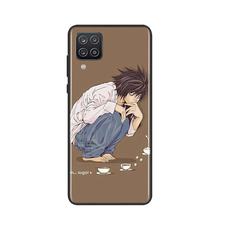 Anime DN Death Note Comic For Samsung Galaxy S21 Ultra Plus M31 A12 A32 A42 A52 A72 A02S M10 M10S M20 M21 M30 M40 M60S Phone Case