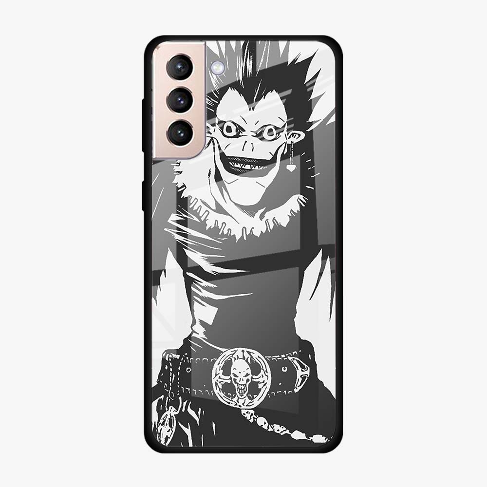 Anime DN Death Note Tempered Glass Shell Cover Phone Case