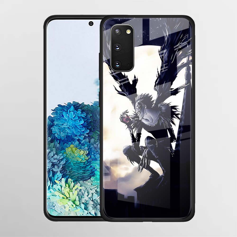 Anime DN Death Note Tempered Glass Shell Cover Phone Case
