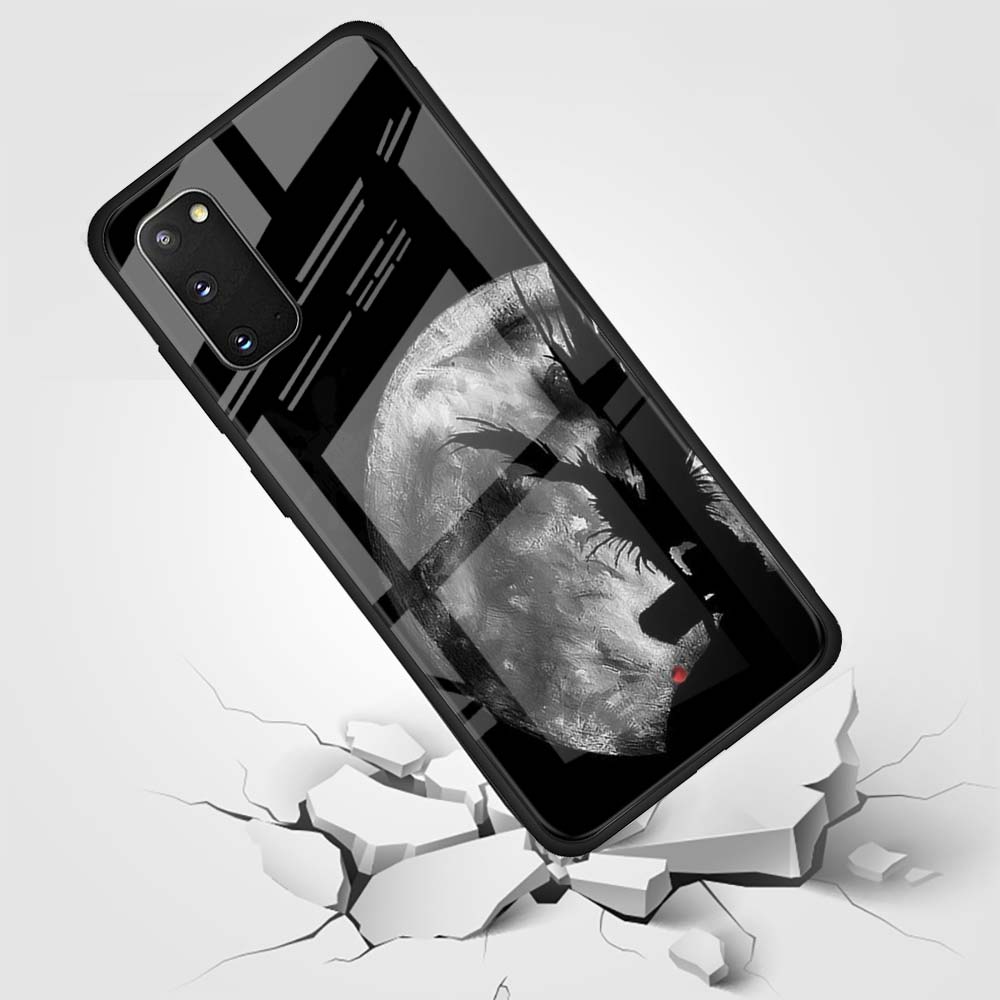 Anime DN Death Note Tempered Glass Shell Cover Phone Case